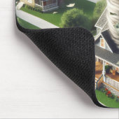 Tapis De Souris Tornade de l'argent immobilier (Coin)