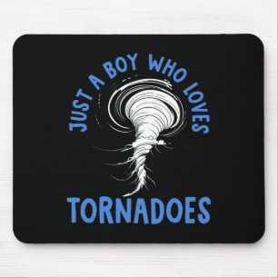 Tapis De Souris Tornado Anniversaire Garçon Storm Chaser Garçons E