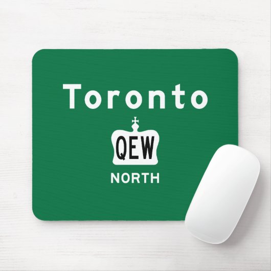 Tapis De Souris Toronto QEW (Avec souris)
