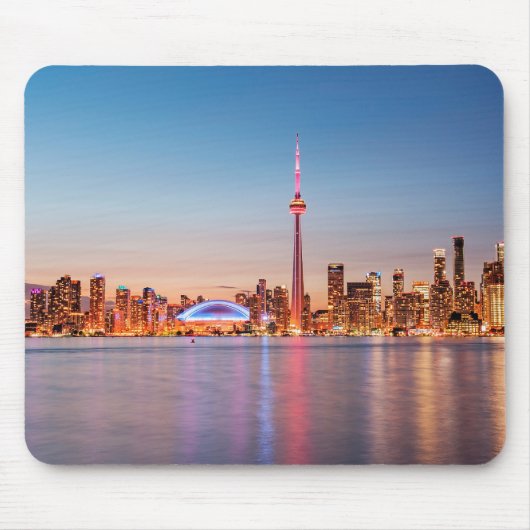 Tapis De Souris Toronto Skyline à Sunset (Devant)