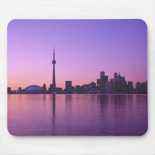 Tapis De Souris Toronto Skyline la nuit, Ontario, Canada (Devant)