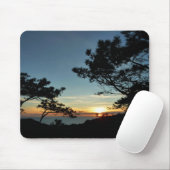 Tapis De Souris Torrey Pine Sunset III Paysage californien (Avec souris)