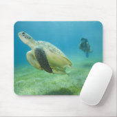 Tapis De Souris Tortue (Avec souris)
