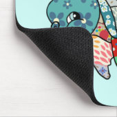 Tapis De Souris tortue colorée (Coin)