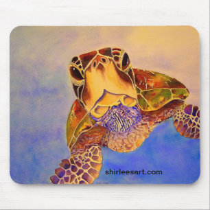 Tapis De Souris tortue dans votre mousepad de visage