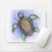 Tapis De Souris Tortue de mer (Avec souris)