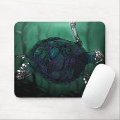 Tapis De Souris Tortue de mer (Avec souris)