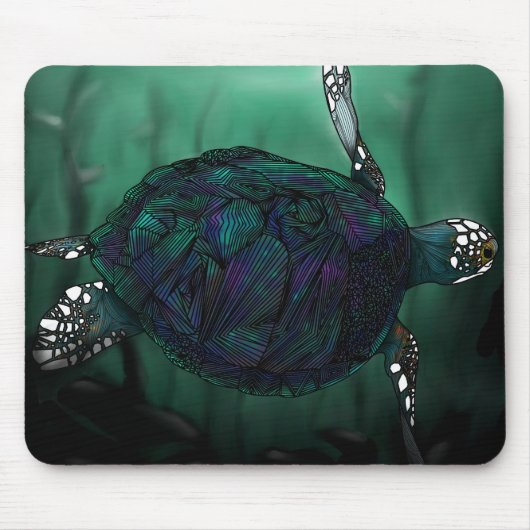 Tapis De Souris Tortue de mer (Devant)