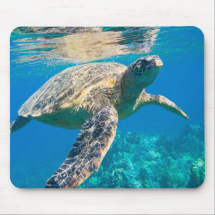 Tapis De Souris Tortue de mer de natation