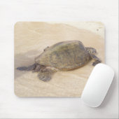 Tapis De Souris Tortue de mer géante hawaïenne (Avec souris)