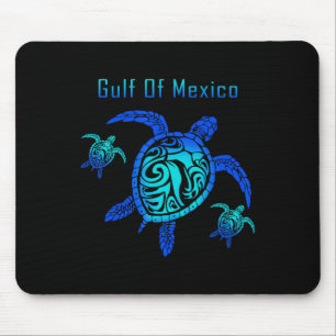 Tapis De Souris Tortue de mer vintage golfe du Mexique env 1550 An
