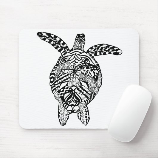 Tapis De Souris Tortue de style (Avec souris)