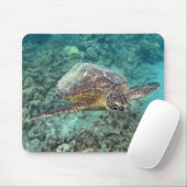 Tapis De Souris Tortue d'Hawaï Honu (Avec souris)