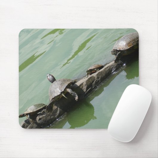 Tapis De Souris Tortue droite Mousepad (Avec souris)