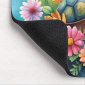 Tapis De Souris Tortue florale (Coin)