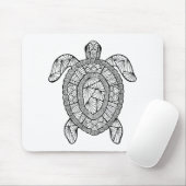 Tapis De Souris Tortue inspirée (Avec souris)
