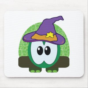 Tapis De Souris tortue loufoque sorcière