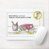 Tapis De Souris Tortue Mousepad (Avec souris)