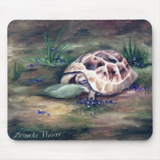 Tapis De Souris Tortue Mousepad d'ange (Devant)