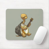 Tapis De Souris Tortue Mousepad de Banjo-Strummin' (Avec souris)