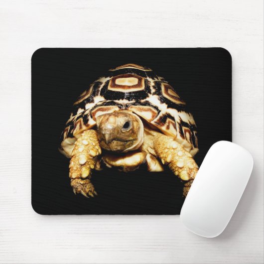 Tapis De Souris Tortue Mousepad de léopard (Avec souris)