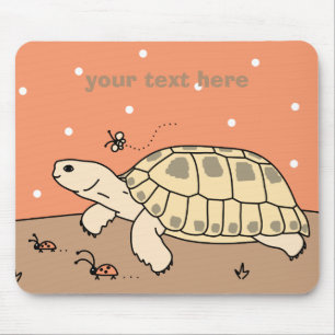 Tapis De Souris Tortue russe personnalisable Mousepad