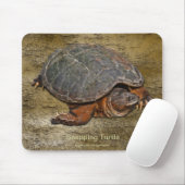 Tapis De Souris Tortue serpentine Terrapin-lover Cadeau (Avec souris)