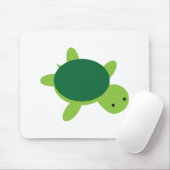 Tapis De Souris Tortue verte (Avec souris)