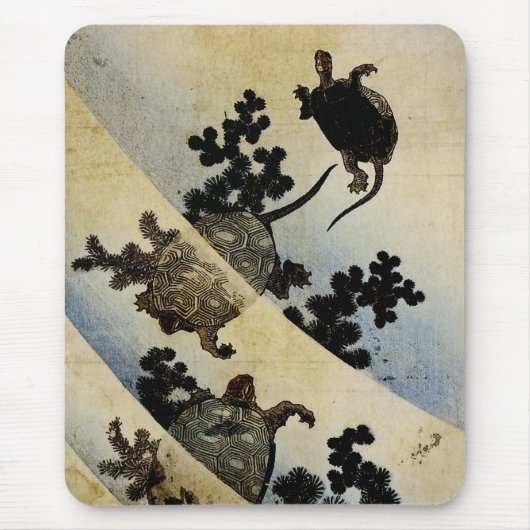 Tapis De Souris Tortues de natation (Devant)