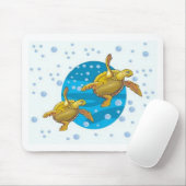 Tapis De Souris Tortues marines (Avec souris)