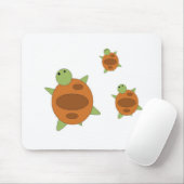 Tapis De Souris Tortues Mousepad (Avec souris)