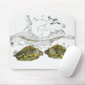 Tapis De Souris Tortues rouges (Avec souris)