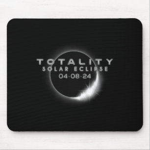 Tapis De Souris Total Éclipse Solaire 04.08.2024 Totalité 2