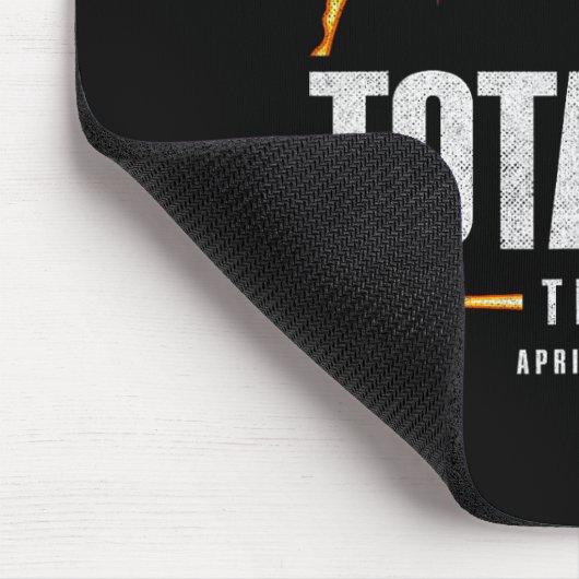 Tapis De Souris Total Eclipse Solaire Texas - Total Eclipse 2024 (Coin)