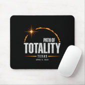 Tapis De Souris Total Eclipse Solaire Texas - Total Eclipse 2024 (Avec souris)