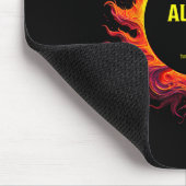 Tapis De Souris Total Solaire Eclipse 2024 Austin Texas (Coin)