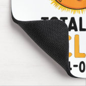 Tapis De Souris Total Solaire Eclipse 2024 Lunettes Funny Sun Moon (Coin)