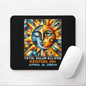 Tapis De Souris Total Solaire Eclipse Kenton Ohio (Avec souris)