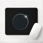 Tapis De Souris Total Solar Eclipse US American Flag Totalité 04,0 (Avec souris)