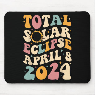 Tapis De Souris Totalité 04 08 24 Total Solaire Eclipse 2024 Super