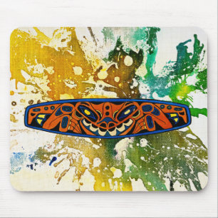 Tapis De Souris Totem Athabascan par Michael Moffa