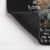 TAPIS DE SOURIS TOTEM D'ALLIGATOR/CROCODILE (Coin)
