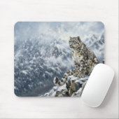 Tapis de souris Totem Léopard des neiges - Faune e (Avec souris)