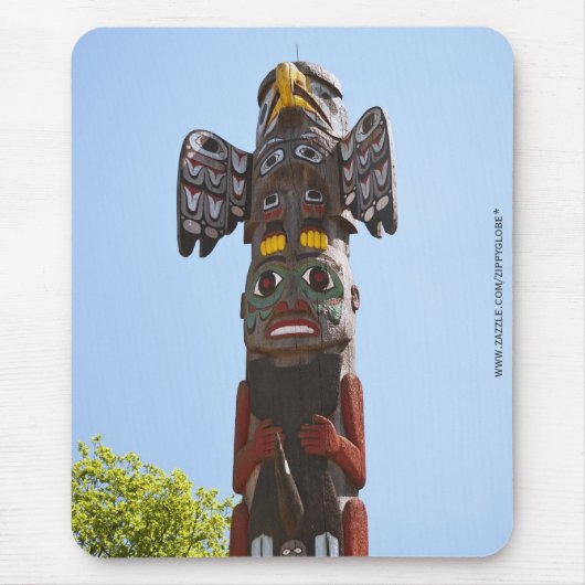 Tapis de souris Totem Pole (Devant)