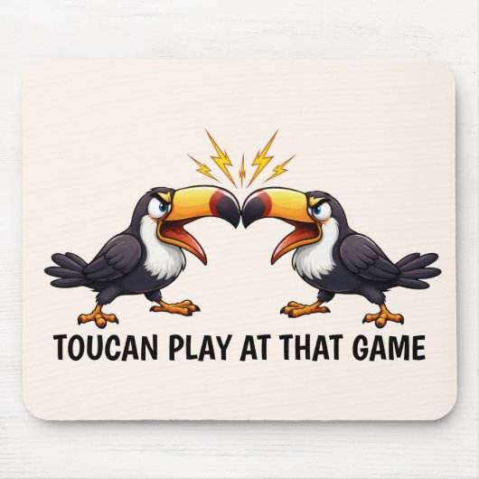 Tapis De Souris Toucan drôle (Devant)
