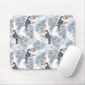 Tapis De Souris Toucan gris (Avec souris)
