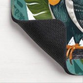 Tapis De Souris Toucan illuminé en harmonie tropicale (Coin)