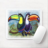 Tapis De Souris Toucans (Avec souris)