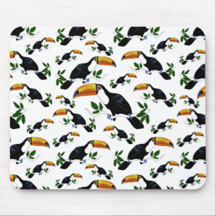 Tapis De Souris Toucans Tropicaux - Jungle Ludique