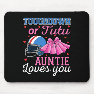 Tapis De Souris Touchdown Ou Tutu Tante T'aime Football Ba